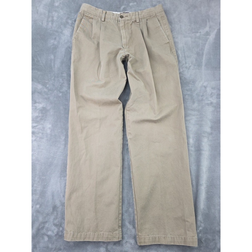 Dockers D3 Pleated Khaki‎ Men's 34x34 MSR 34x32 Tan Y2K Skate Street 90's